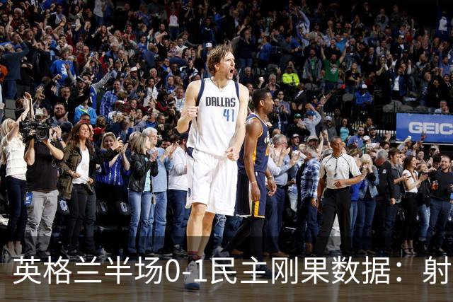 英格兰半场0-1民主刚果数据：射门8-3 射正4-1 预期进球1.31-0.69